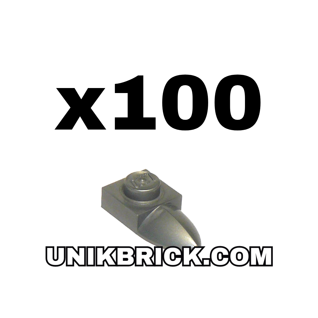 [ORDER PARTS] Flat Silver Plate Modified 1 x 1 49668