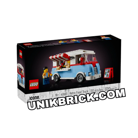  [HÀNG ĐẶT/ ORDER] LEGO Icons 40681 Retro Food Truck 