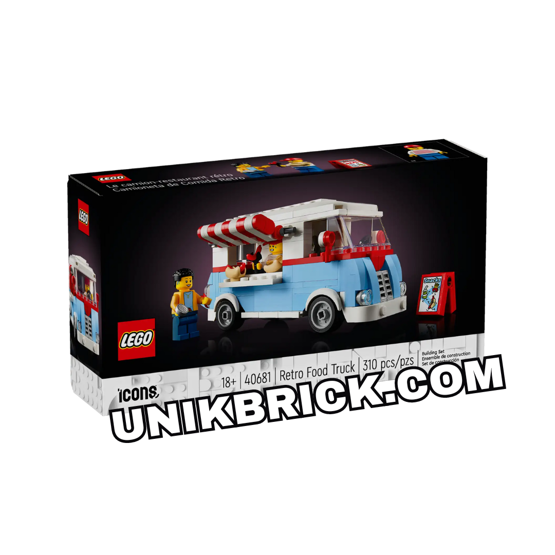 [HÀNG ĐẶT/ ORDER] LEGO Icons 40681 Retro Food Truck