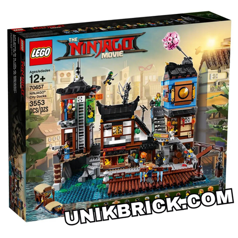  [HÀNG ĐẶT/ ORDER] LEGO Ninjago 70657 NINJAGO City Docks 