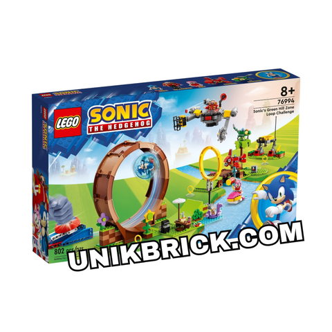  [HÀNG ĐẶT/ ORDER] LEGO Sonic the Hedgehog 76994 Sonic's Green Hill Zone Loop Challenge 