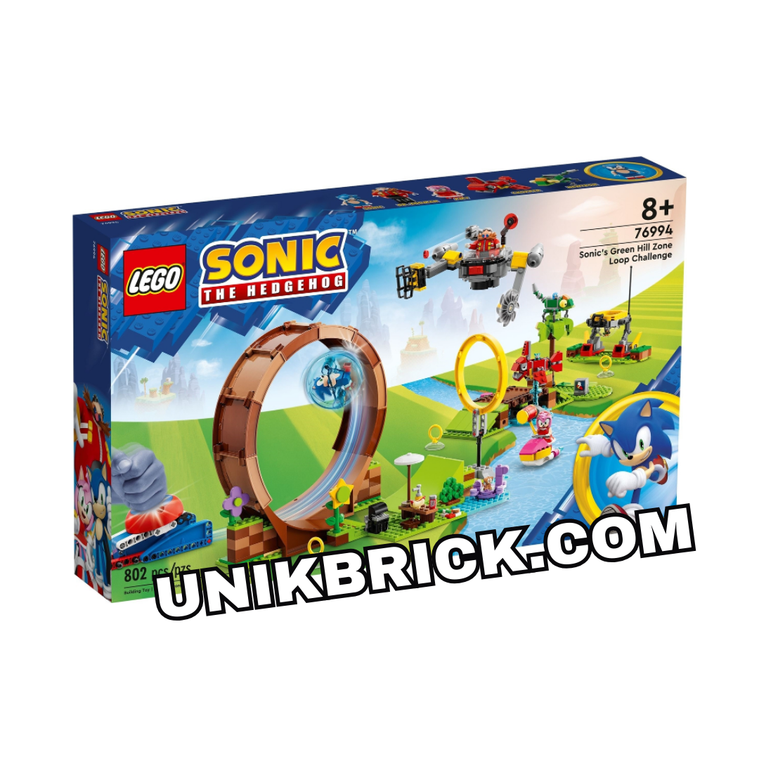 [HÀNG ĐẶT/ ORDER] LEGO Sonic the Hedgehog 76994 Sonic's Green Hill Zone Loop Challenge