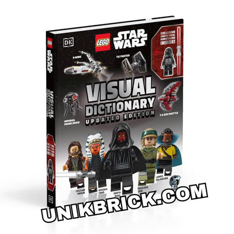  [CÓ HÀNG] LEGO Star Wars Visual Dictionary Updated Edition With Exclusive Darth Maul Minifigure Từ Điển Chiến Tranh Giữa Các Vì Sao Kèm Darth Maul 