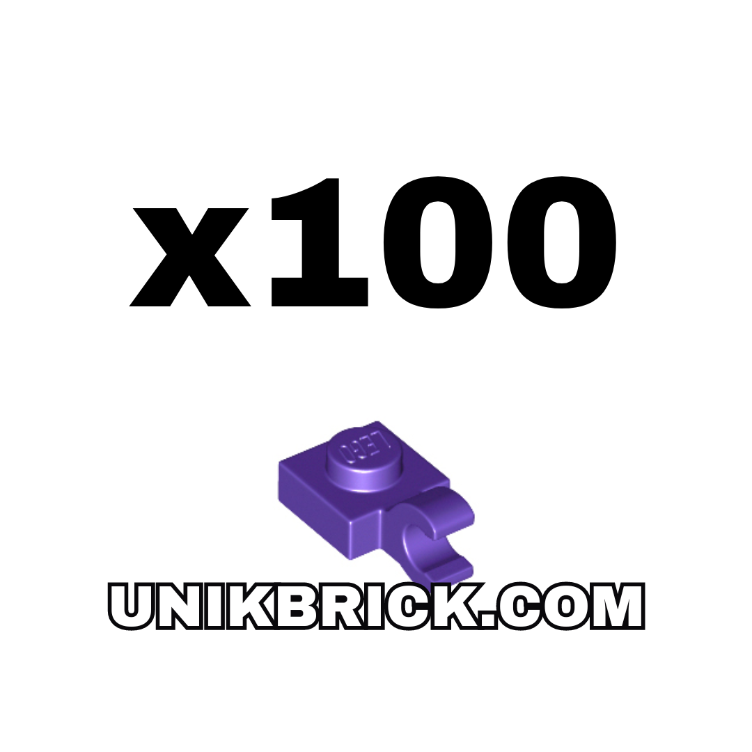 [ORDER PARTS] Purple Plate with Open O Clip 61252