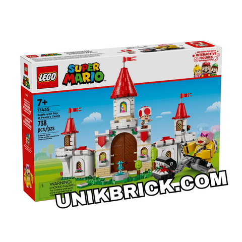  [HÀNG ĐẶT/ ORDER] LEGO Super Mario 71435 Battle with Roy at Peach's Castle 