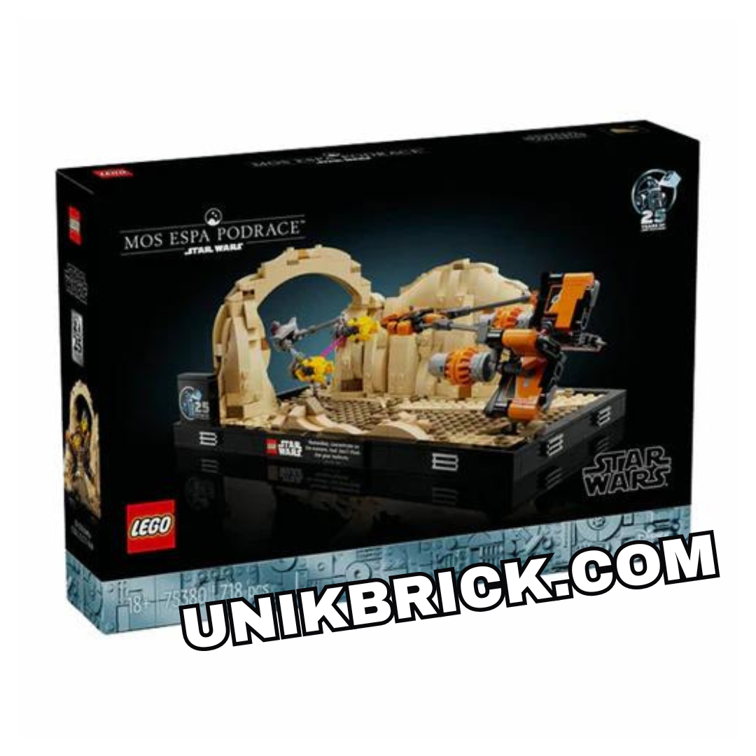 [HÀNG ĐẶT/ ORDER] LEGO Star Wars 75380 Mos Espa Podrace Diorama