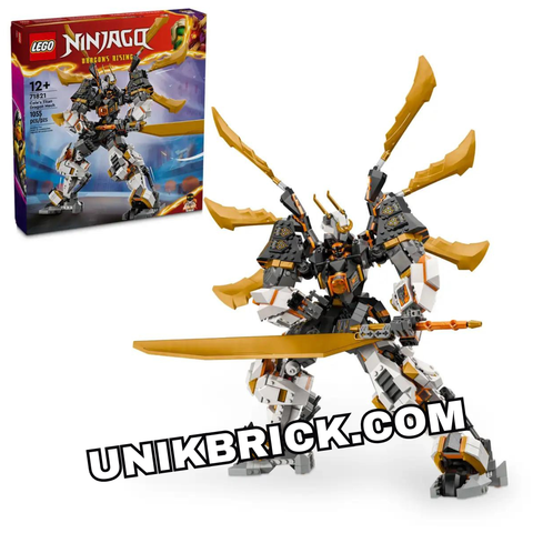  [CÓ HÀNG] LEGO Ninjago 71821 Cole's Titan Dragon Mech 