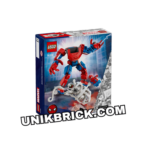  [CÓ HÀNG] LEGO 76308 Marvel Super Heroes Spider-Man Mech vs. Anti-Venom Robot Người Nhện Đại Chiến Anti-Venom 