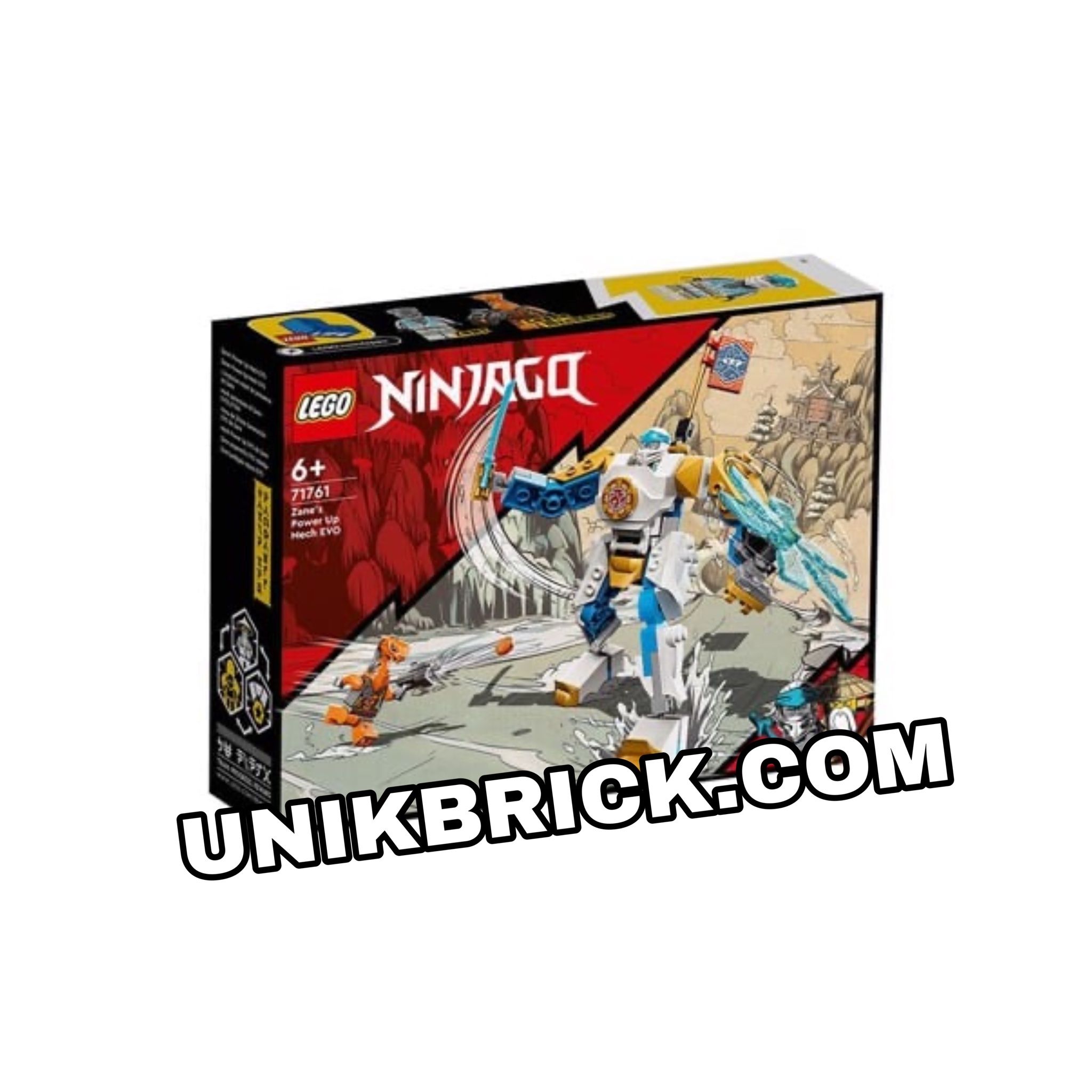 [CÓ HÀNG] LEGO Ninjago 71761 Zane's Power Up Mech EVO