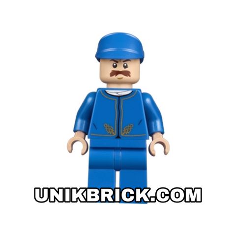  [ORDER ITEMS] LEGO Bespin Guard Light Nougat Head Detailed Gold Trim Moustache 