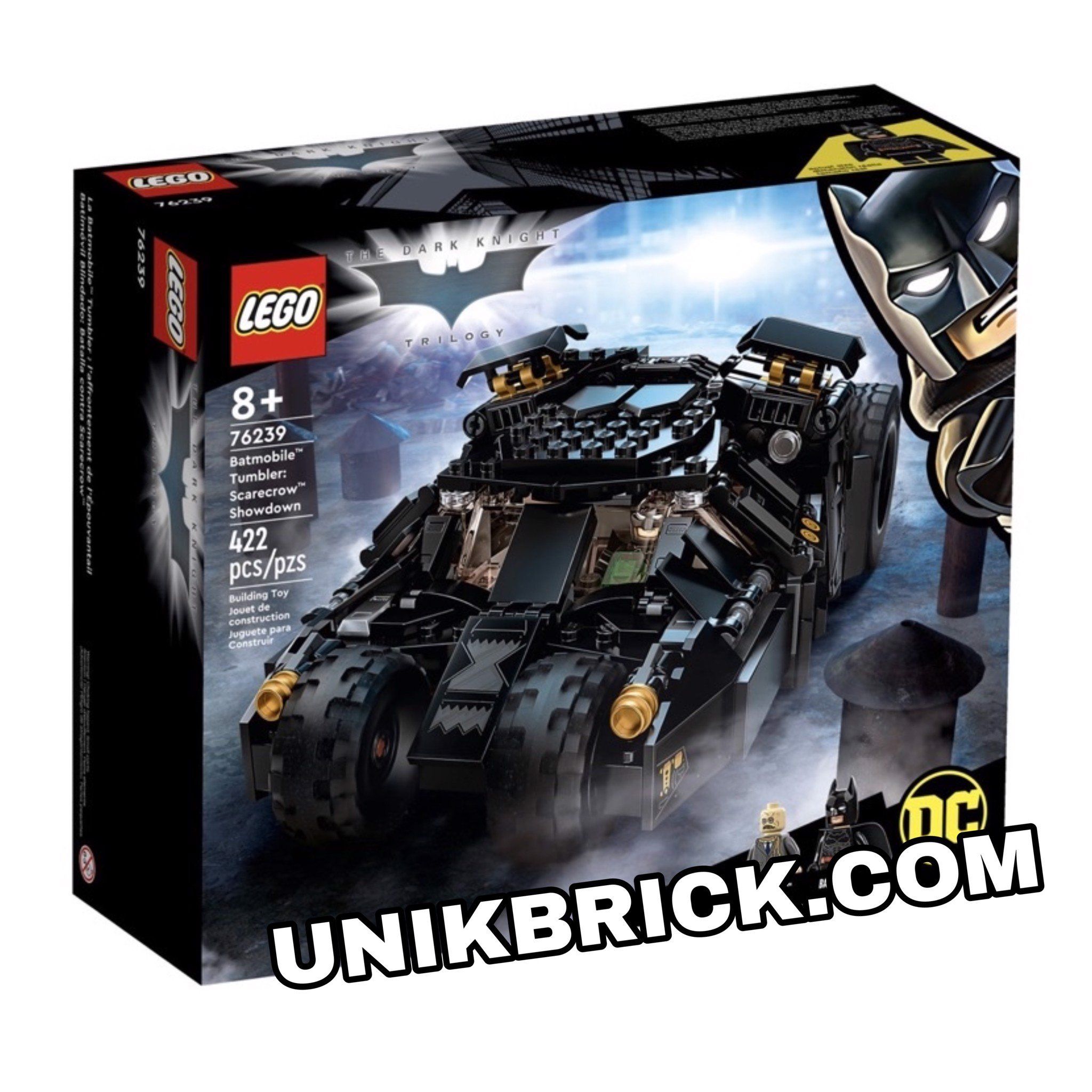 [CÓ HÀNG] LEGO DC 76239 Batman Batmobile Tumbler: Scarecrow Showdown