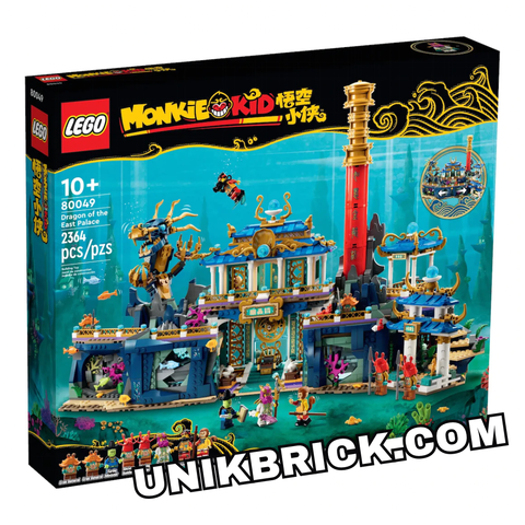  [CÓ HÀNG] LEGO Monkie Kid 80049 Dragon of the East Palace 