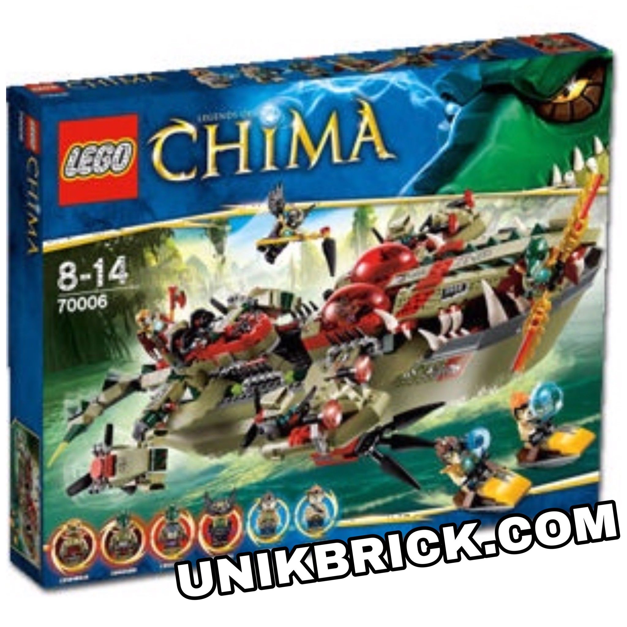 [ORDER ITEMS] LEGO Legends of Chima 70006 Cragger's Command Ship