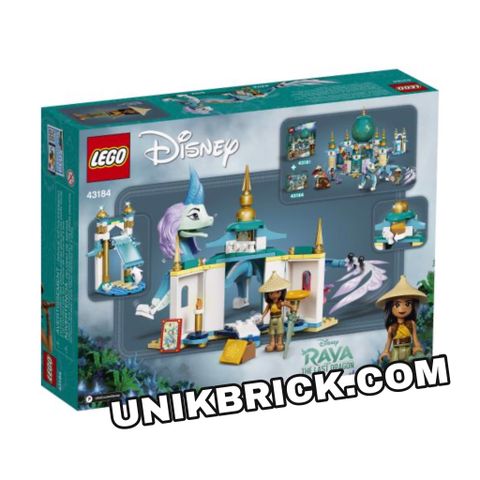  [HÀNG ĐẶT/ ORDER] LEGO Disney 43184 Raya and Sisu Dragon 