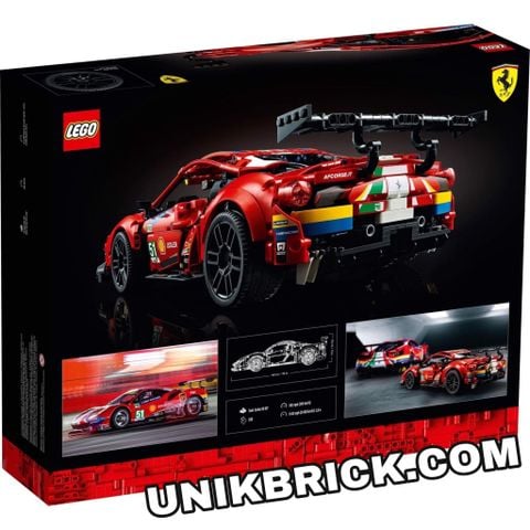  [CÓ HÀNG] LEGO Technic 42125 Ferrari 488 GTE “AF Corse #51” 