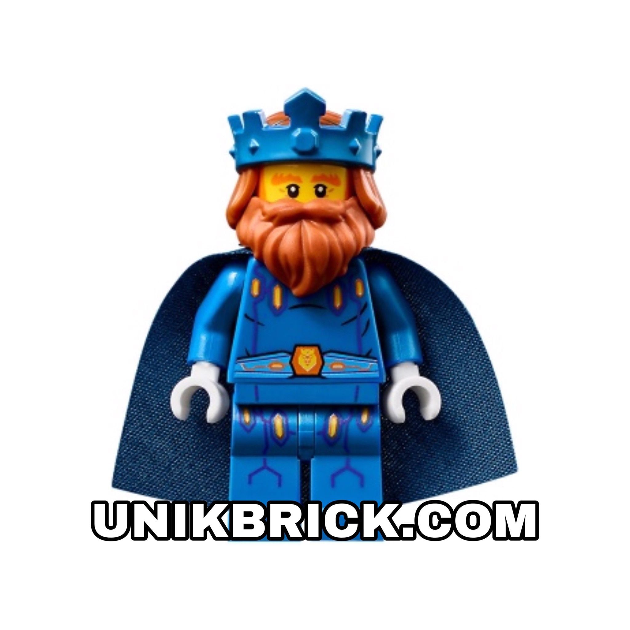 [ORDER ITEMS] LEGO King Halbert Blue Crown and Robes