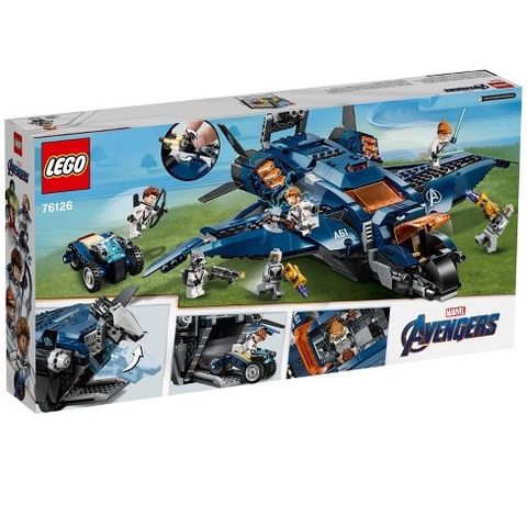  [CÓ HÀNG] LEGO Marvel Avengers Endgame 76126 Avengers Ultimate Quinjet 