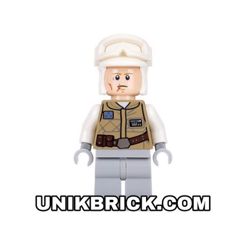  [ORDER ITEMS] LEGO Luke Skywalker Hoth Face with Scars 