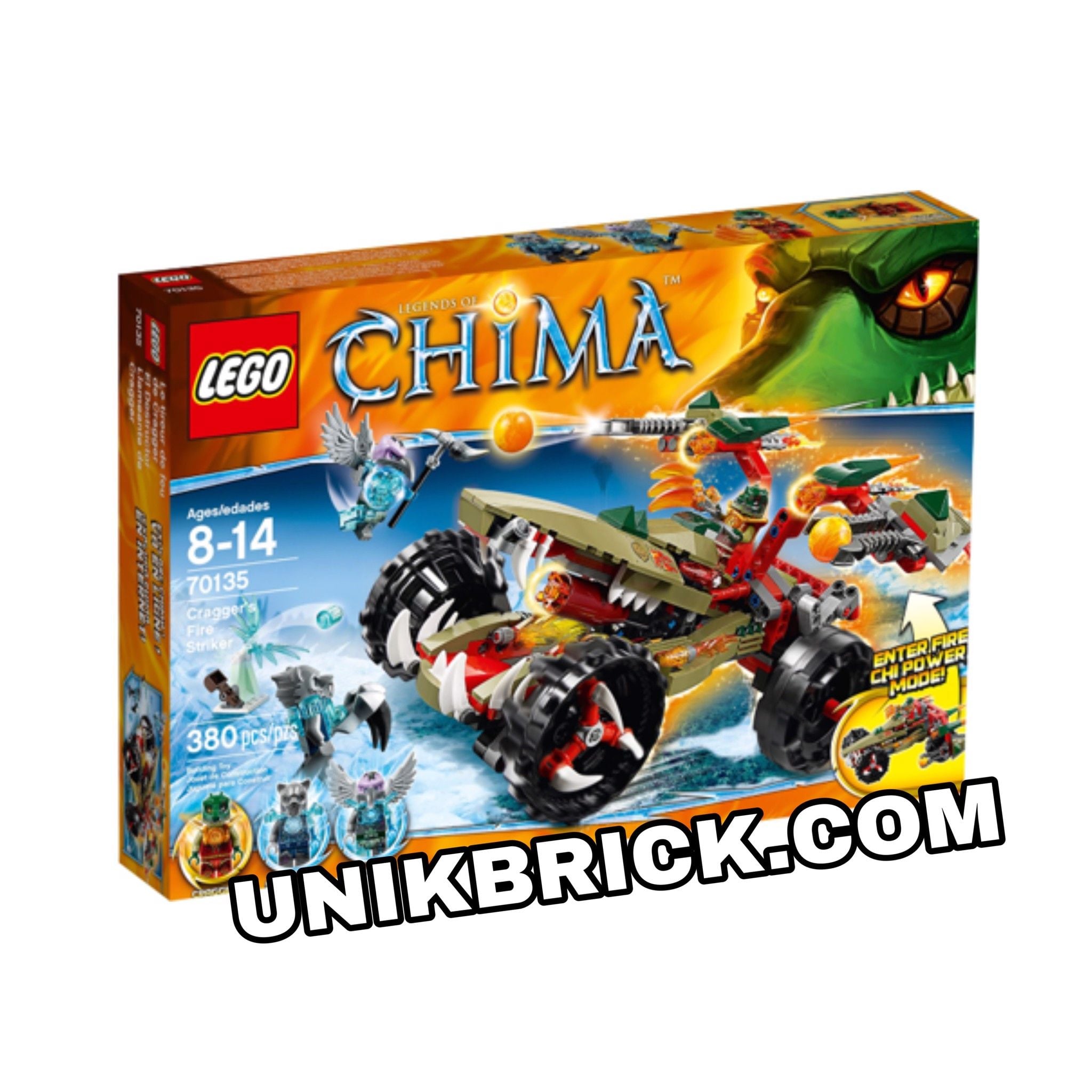 [ORDER ITEMS] LEGO Legends of Chima 70135 Cragger's Fire Striker