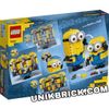 [CÓ HÀNG] LEGO Minions 75551 Brick built Minions and their Lair