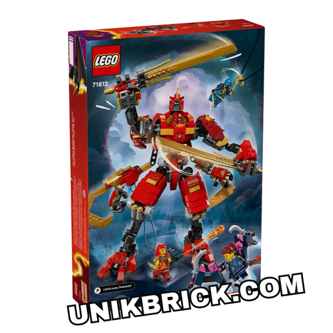  [CÓ HÀNG] LEGO Ninjago 71812 Kai's Ninja Climber Mech 