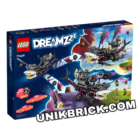  [HÀNG ĐẶT/ ORDER] LEGO DREAMZzz 71469 Nightmare Shark Ship 