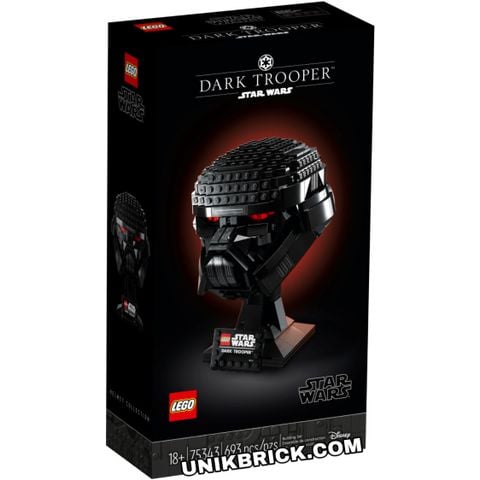  [HÀNG ĐẶT/ ORDER] LEGO Star Wars 75343 Dark Trooper Helmet 