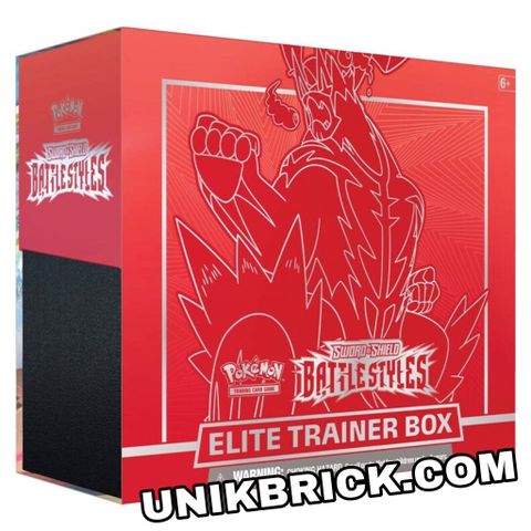  [HÀNG ĐẶT/ ORDER] Pokemon Pokémon TCG Sword & Shield Battle Styles Single Strike Red Elite Trainer Box 