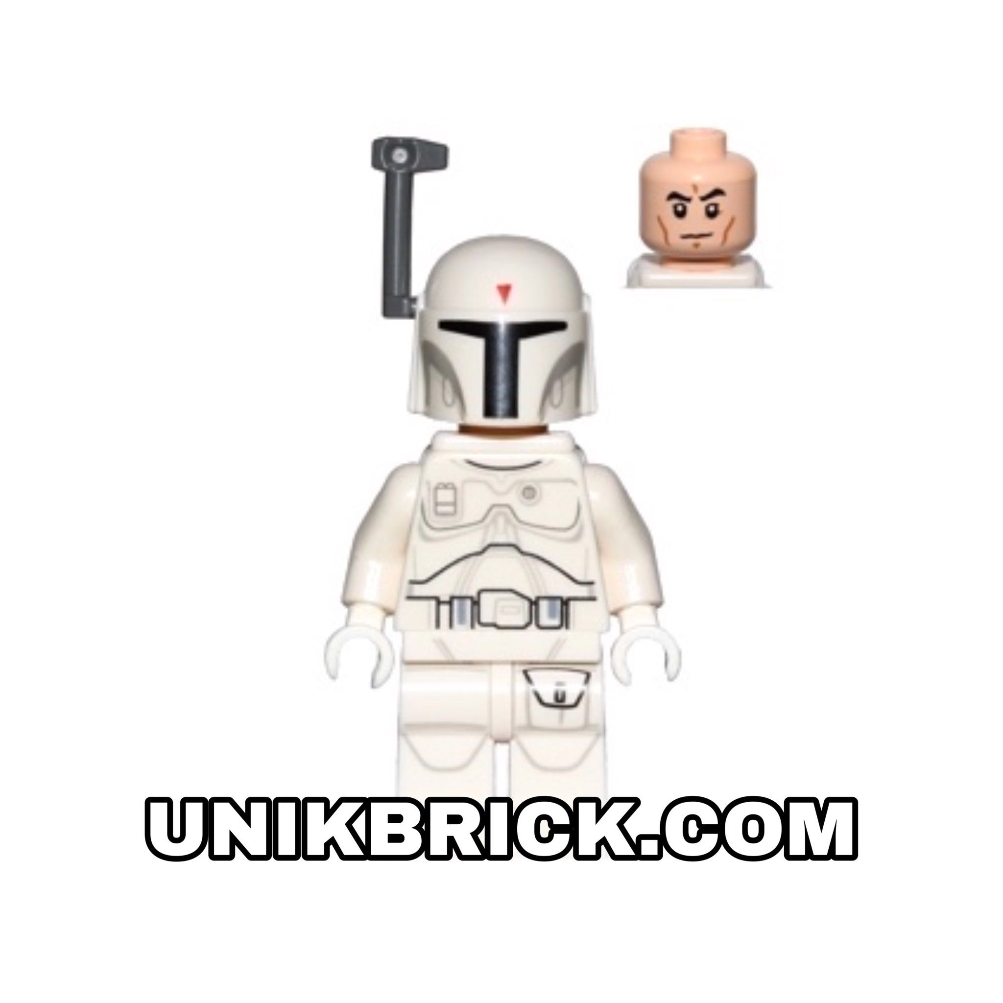 [ORDER ITEMS] LEGO Boba Fett White Detailed Pattern