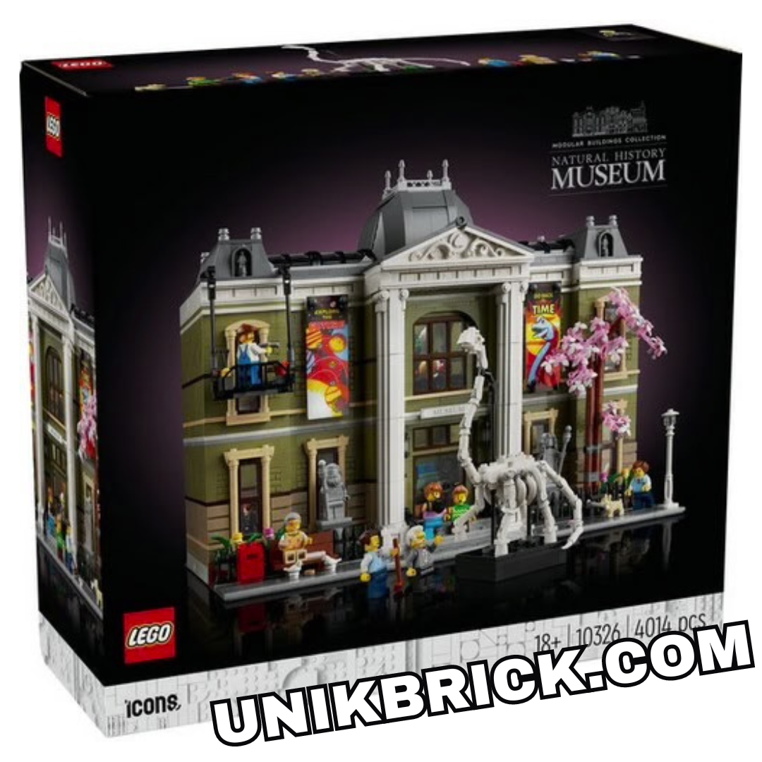 HÀNG ĐẶT/ ORDER] LEGO Icons 10326 Natural History Museum – UNIK BRICK
