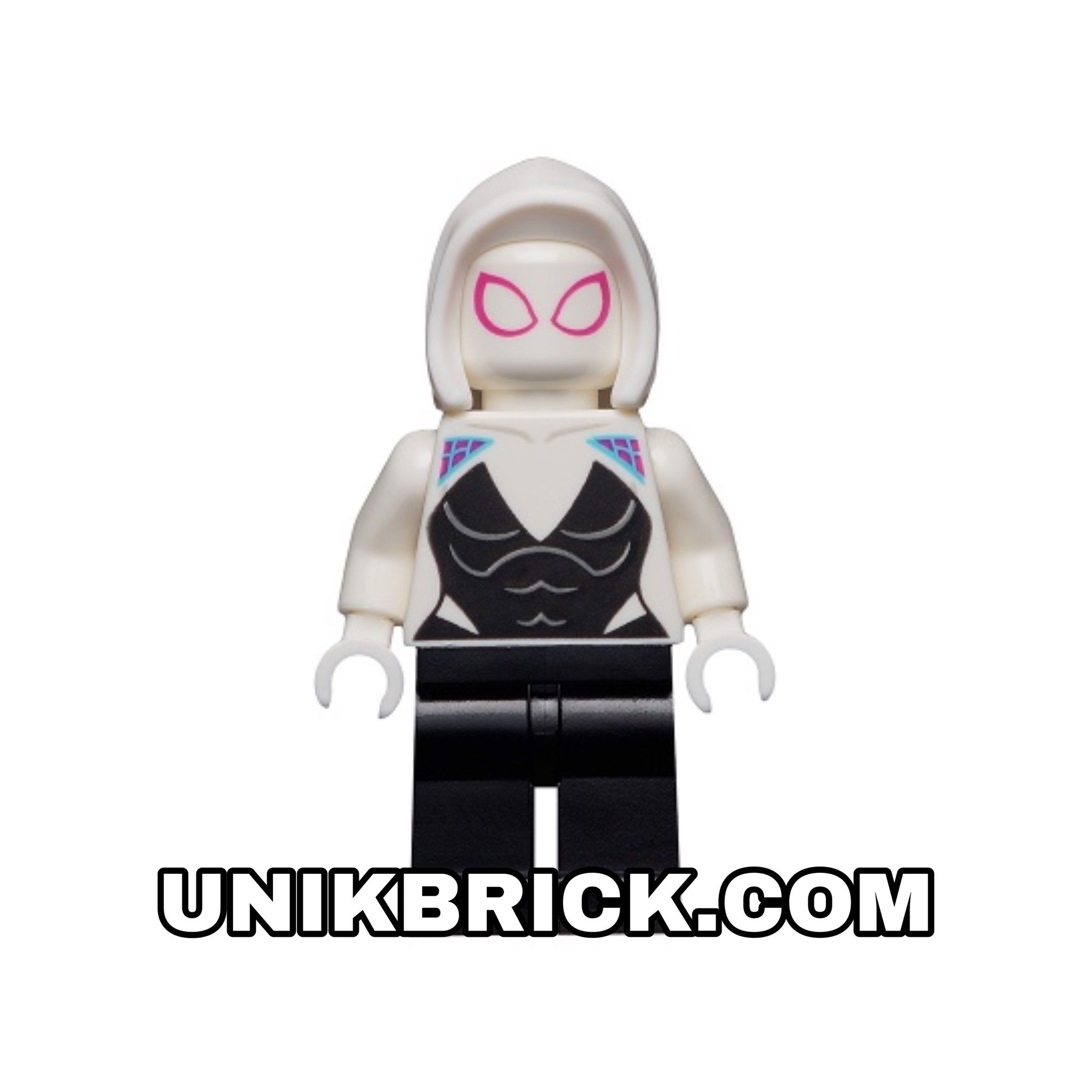 [ORDER ITEMS] LEGO Spider Gwen White Hood Basic Smooth