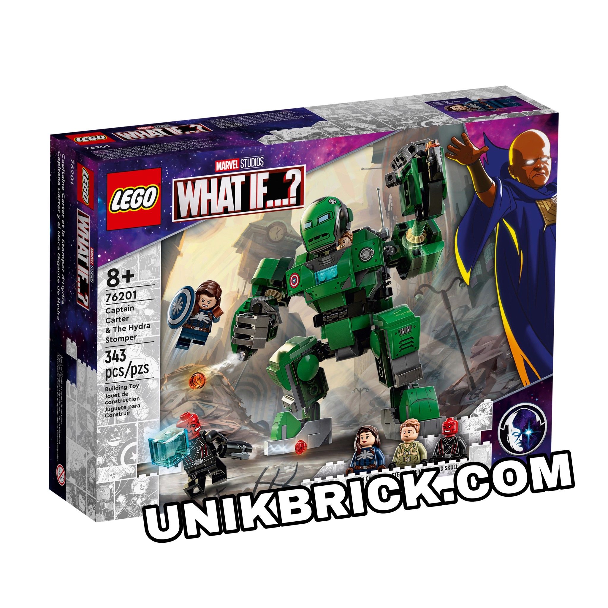 LEGO Marvel 76201 Captain Carter & The Hydra Stomper – UNIK BRICK