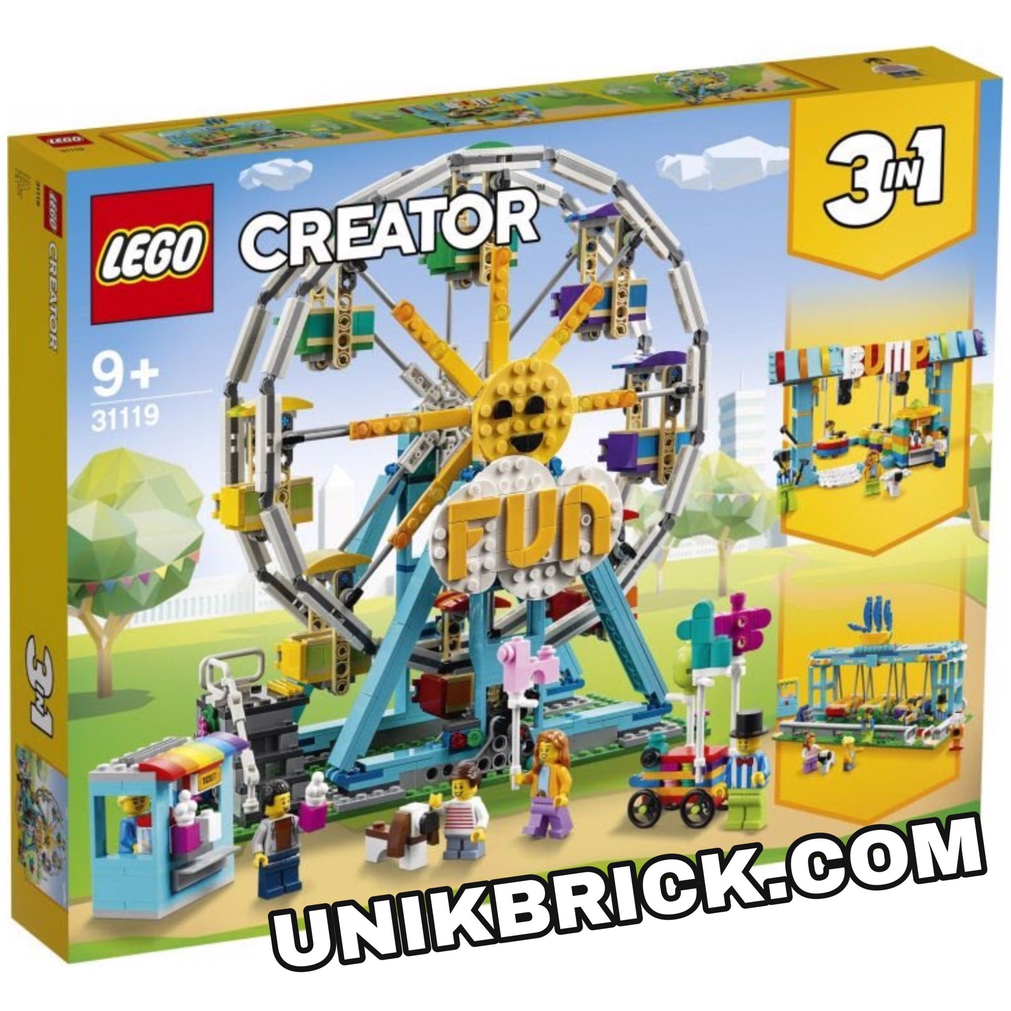 [HÀNG ĐẶT/ ORDER] LEGO Creator 31119 Ferris Wheel 3 IN 1