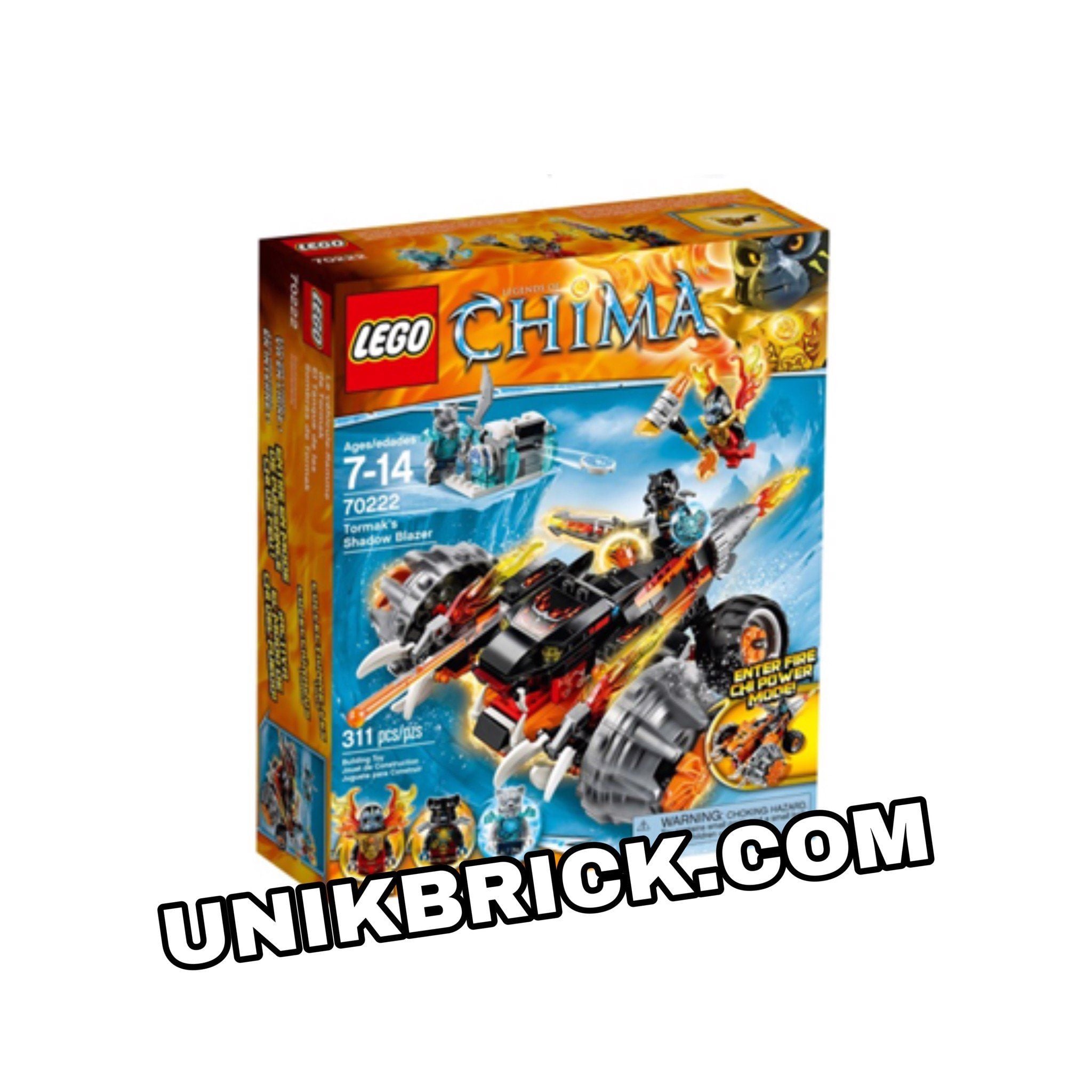 [ORDER ITEMS] LEGO Legends of Chima 70222 Tormak's Shadow Blazer