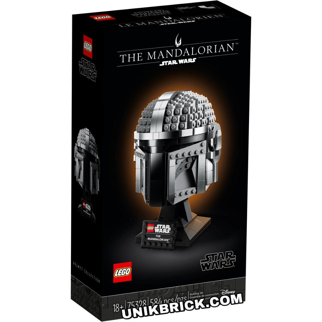 [CÓ HÀNG] LEGO Star Wars 75328 The Mandalorian Helmet