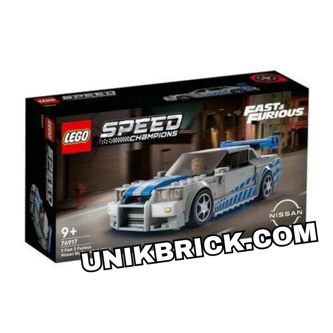 [CÓ HÀNG] LEGO Speed Champions 76917 2 Fast 2 Furious Nissan Skyline GT-R R34