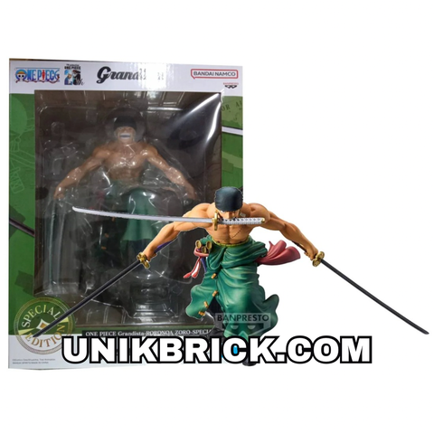  [CÓ HÀNG] Mô hình One Piece Grandista Roronoa Zoro Special Edition Banpresto - BANDAI 