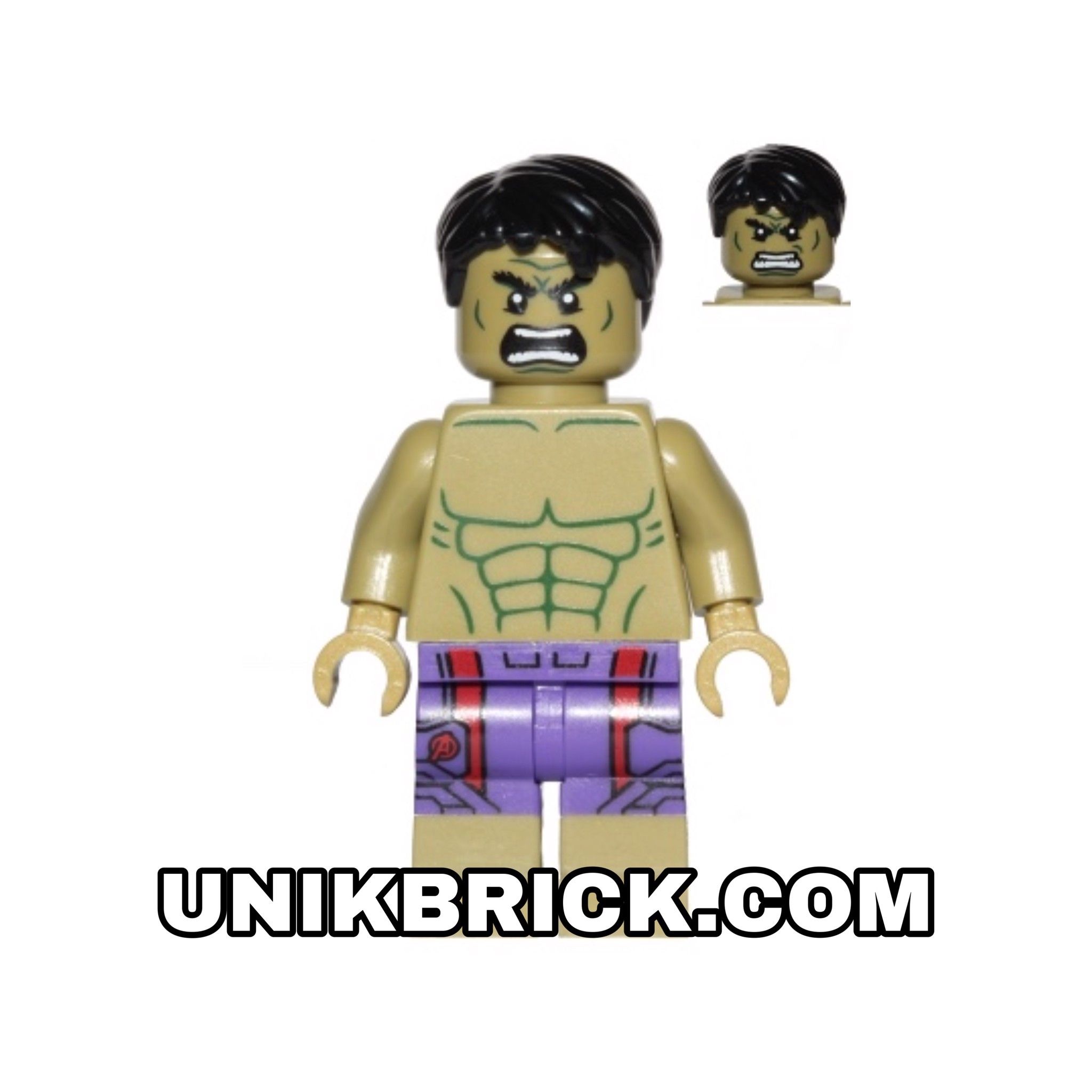 ORDER ITEMS] LEGO Hulk Dark Purple Pants with Dark Red Pattern
