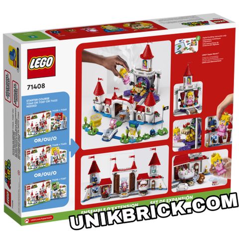  [HÀNG ĐẶT/ ORDER] LEGO Super Mario 71408 Peach’s Castle Expansion Set 