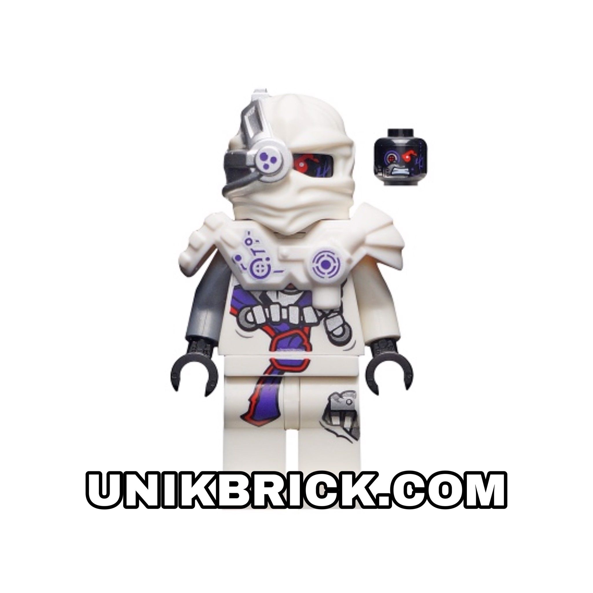 ORDER ITEMS LEGO Nindroid White UNIK BRICK