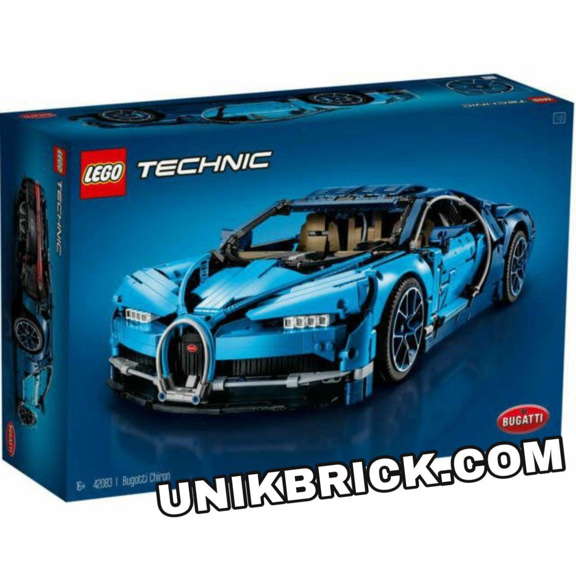 LEGO Technic 42083 Bugatti Chiron – UNIK BRICK