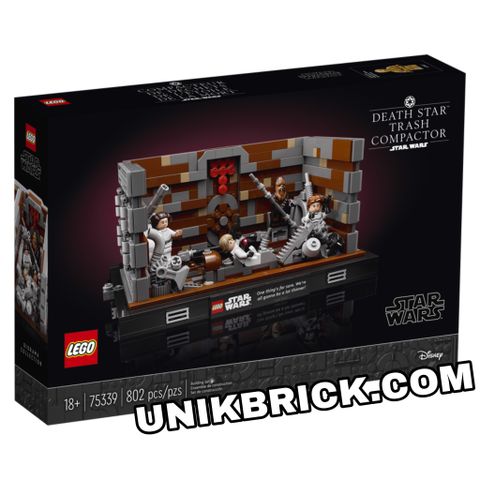  [HÀNG ĐẶT/ ORDER] LEGO Star Wars 75339 Death Star Trash Compactor Diorama 