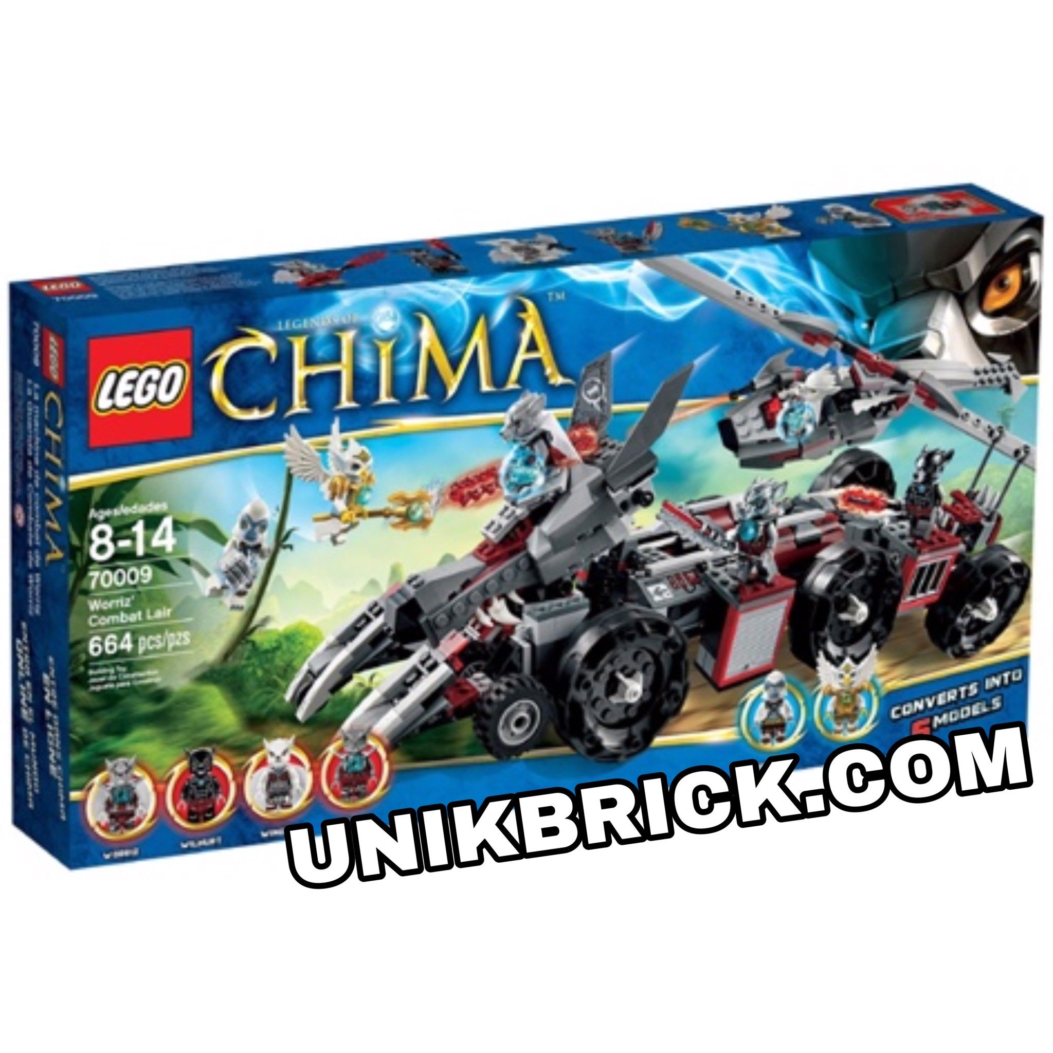 [ORDER ITEMS] LEGO Legends of Chima 70009 Worriz's Combat Lair