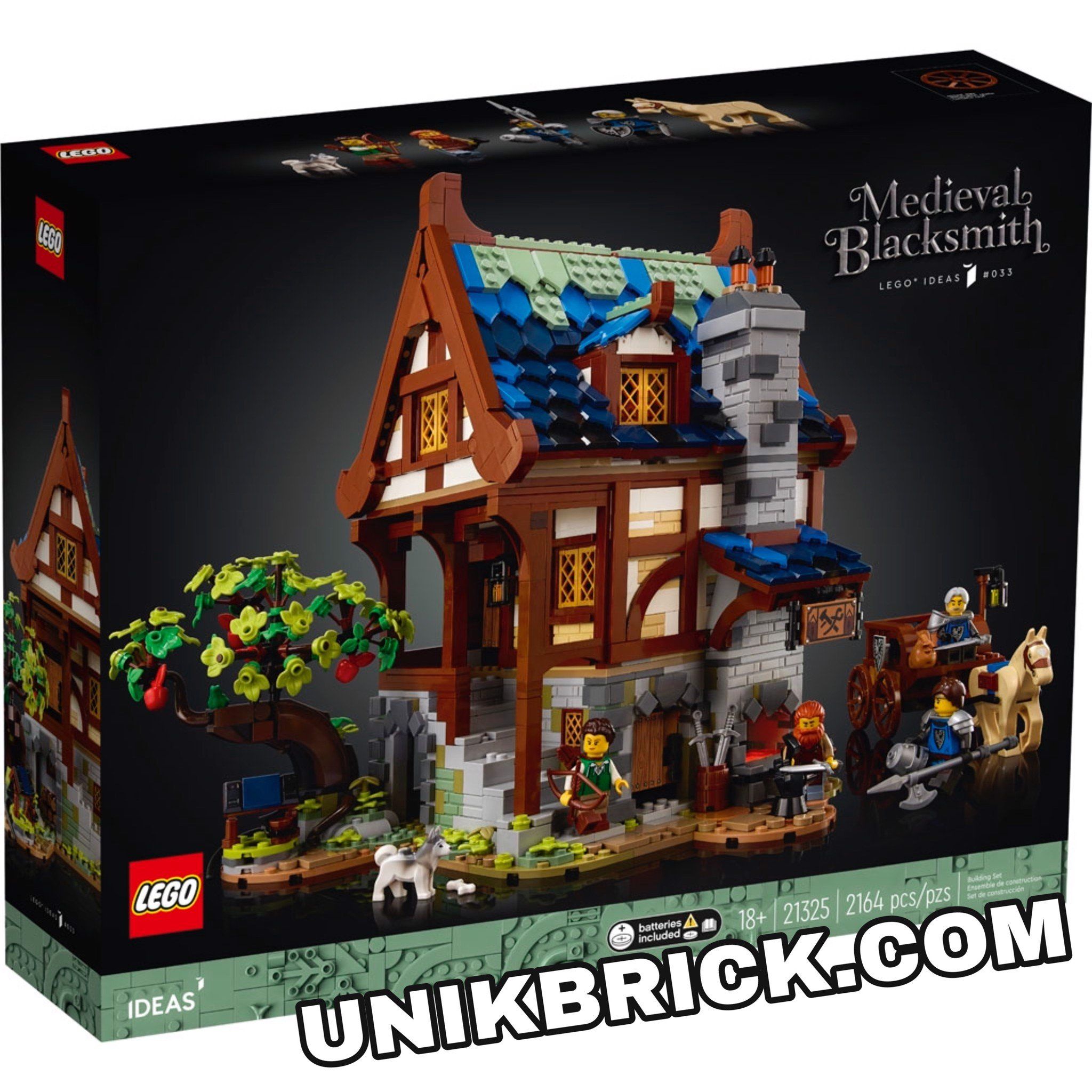 [CÓ HÀNG] LEGO Ideas 21325 Medieval Blacksmith