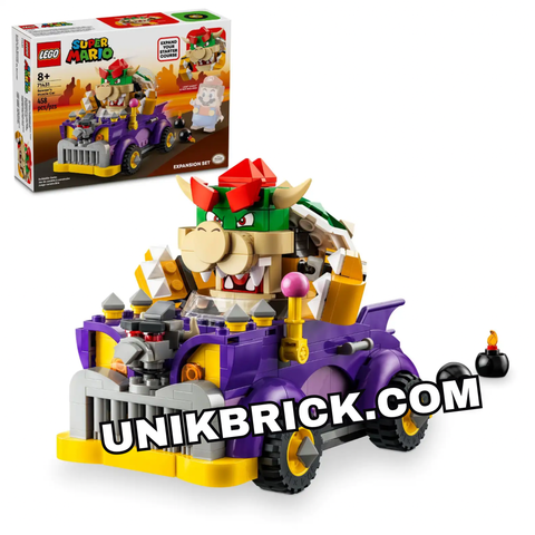  [HÀNG ĐẶT/ ORDER] LEGO Super Mario 71431 Bowser's Muscle Car Expansion Set 