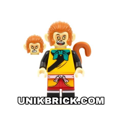  [ORDER ITEMS] LEGO Monkey King Bright Light Orange Tunic 