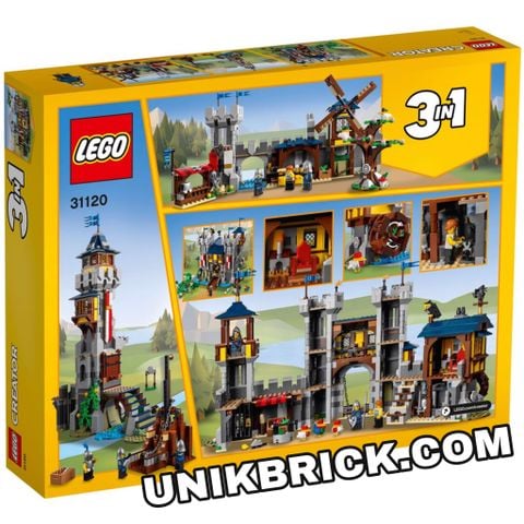  [CÓ HÀNG] LEGO Creator 31120 Medieval Castle 3 IN 1 