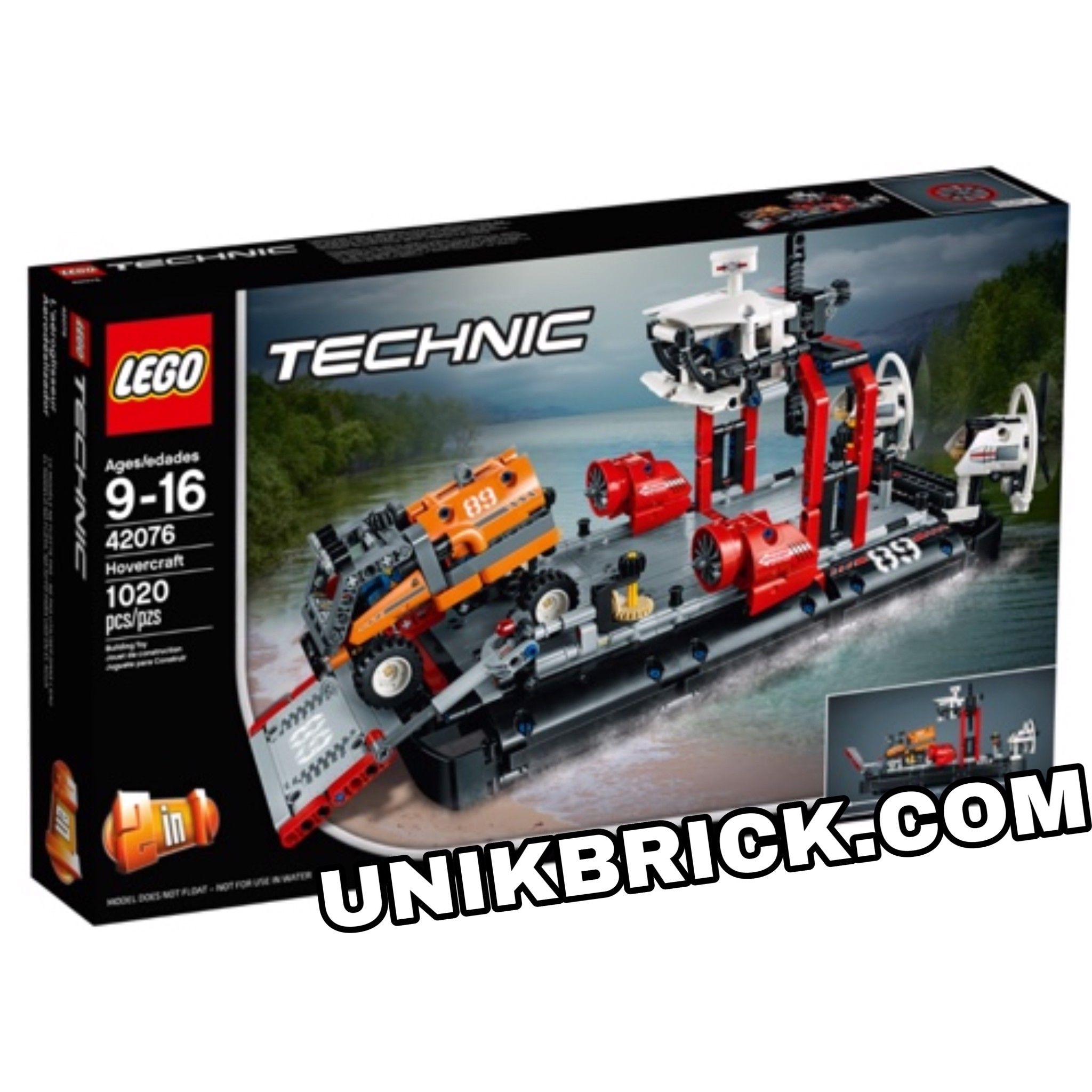 [ORDER ITEMS] LEGO Technic 42076 Hovercraft