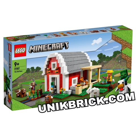  [CÓ HÀNG] LEGO Minecraft 21187 The Red Barn 