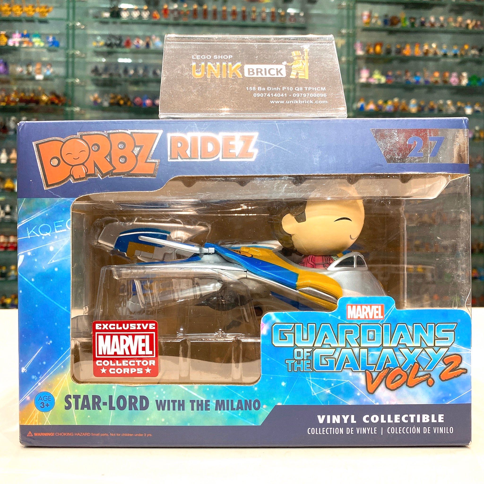 FUNKO DORBZ Guardians of The Galaxy 27 Star Lord with The Milano